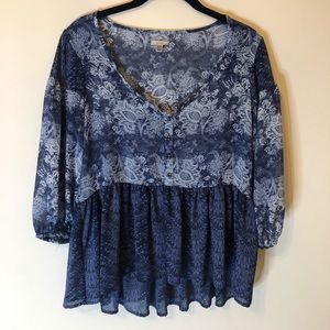 Bohemian Flowy Shirt